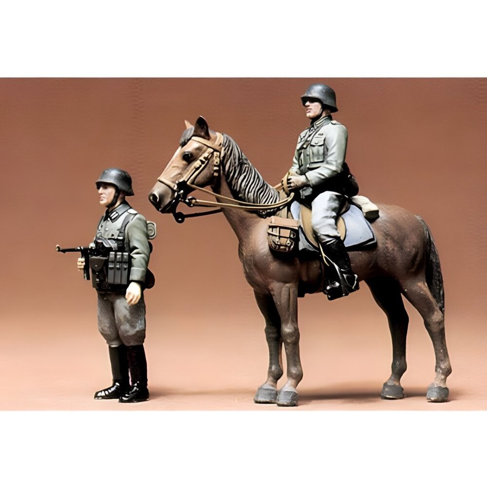 Tamiya 1/35 Scale Wehrmacht Mounted Infantry Set Military Miniatures